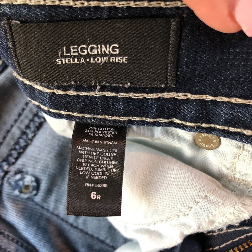 EXPRESS LOW RISE JEAN - Picture 3 of 4